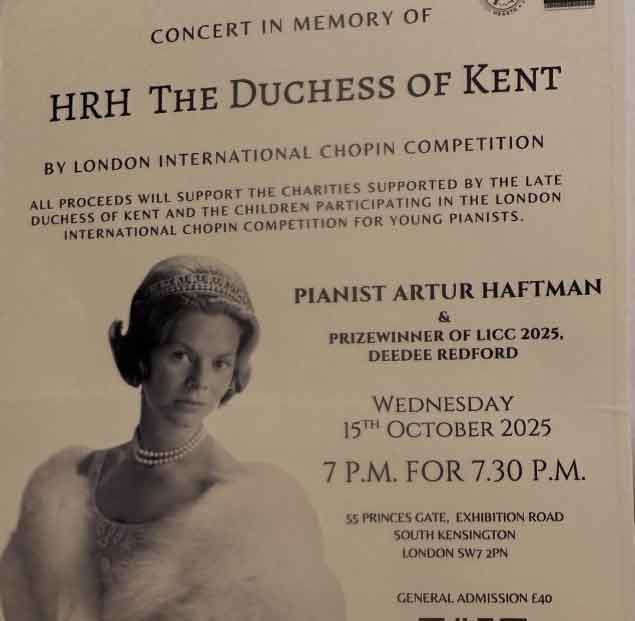 London prepares to honour Duchess of Kent