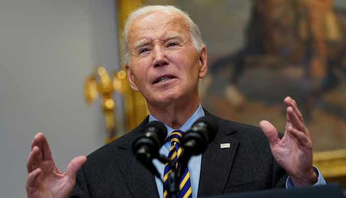 US President Joe Biden speaks from the Roosevelt Room about the jobs report and the state of the economy at the White House in Washington, US, January 10, 2025. — Reuters