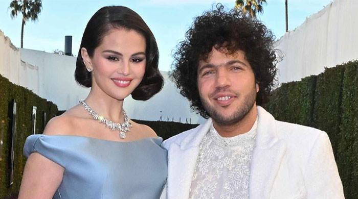 Selena Gomez's dress from wedding rehearsal revealed