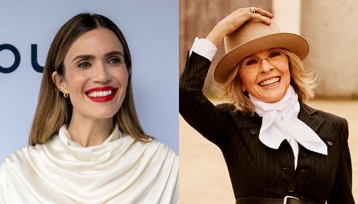 Photo: Mandy Moore pays tribute to on screen mom Diane Keaton