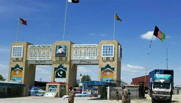 A file view of the Pakistan-Afghanistan border at Chaman. — APP