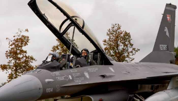 Crown Prince says his dream came true after F-16 flight