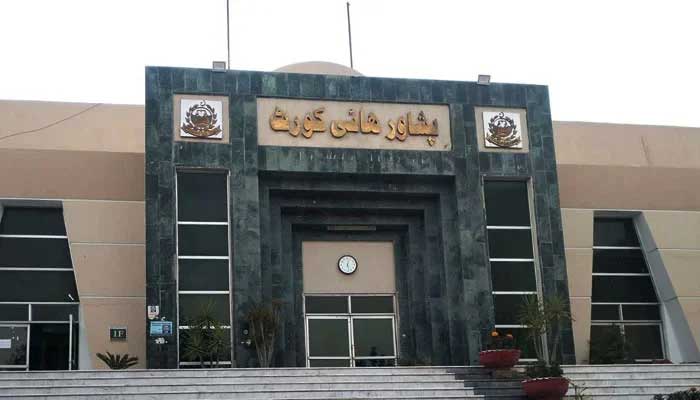 A general view of Peshawar High Court. — Geo News/File