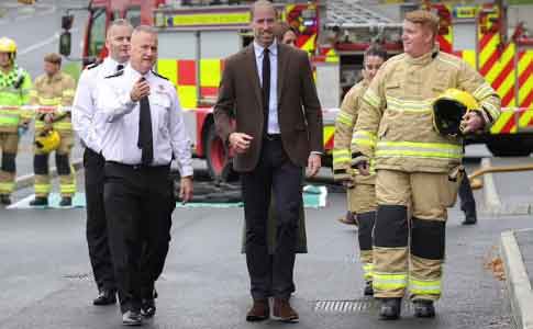 Prince William and Kate release photos from surprise visit to Northern Ireland