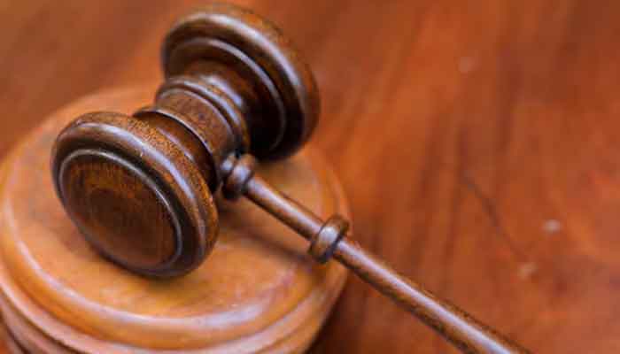 A gavel and a block is pictured at the George Glazer Gallery antique store in this illustration picture taken in Manhattan, New York City, US, August 18, 2020. — Reuters
