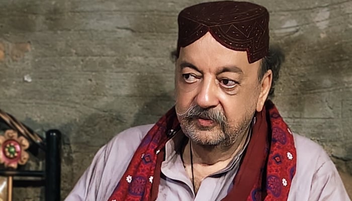 Former Sindh Assembly speaker Agha Siraj Durrani poses in this undated image. — Facebook@aghasirajkhandurraniofficial