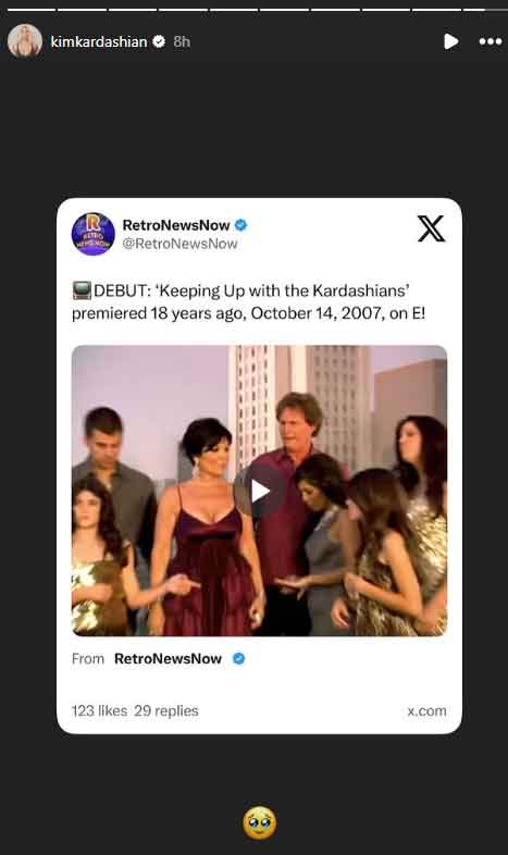 Kim Kardashian gets emotional remembering Keeping Up with the Kardashians