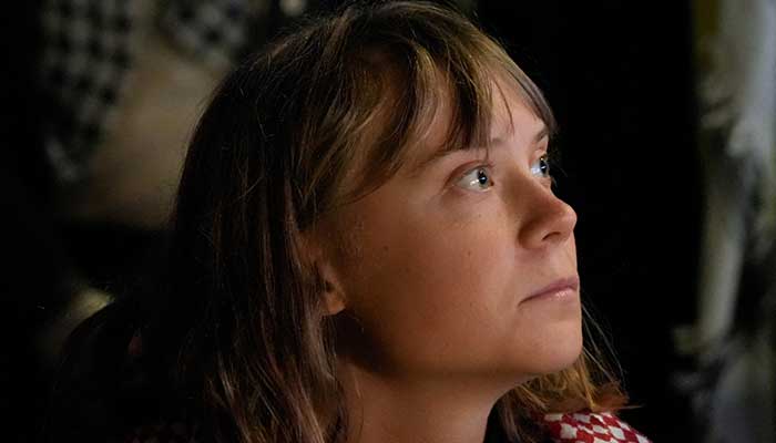 Swedish activist Greta Thunberg attends a press conference arranged by the Global Movement to Gaza Sweden in connection with the arrival of the released Swedish participants in the Global Sumud Flotilla, in Stockholm, Sweden, October 7, 2025. — Reuters