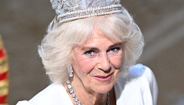 Queen Camilla attends National Harvest Service without King Charles