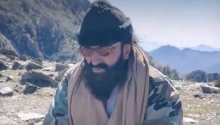 Outlawed Tehreek-e-Taliban Pakistan (TTP) Chief Noor Wali Mehsud. — X/@WakeelMubariz