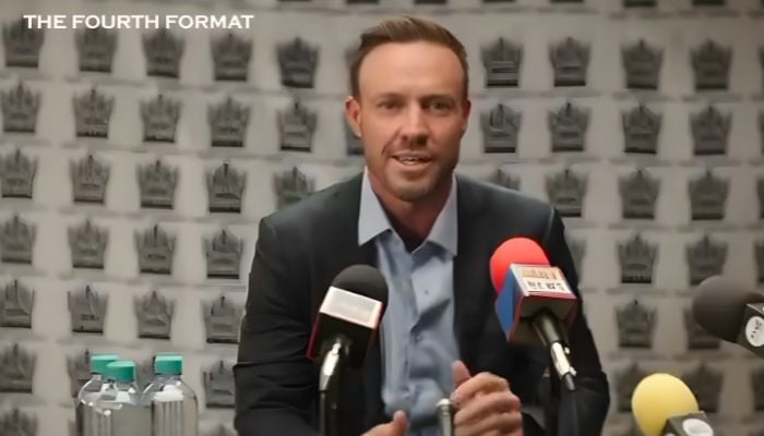 South African great launches Test Twenty, October 16, 2025. — X/@ABdeVilliers17