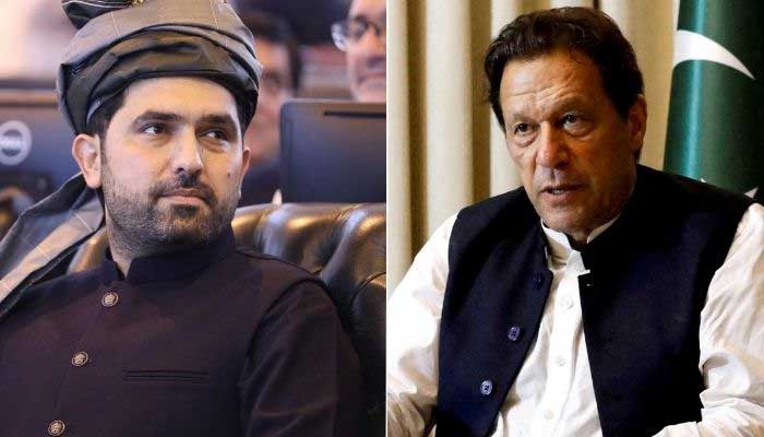 Former prime minister Imran Khan and newly elected KP chief minister Sohail Afridi. — Reuters/Facebook@ImMuhammadSohailAfridi/File