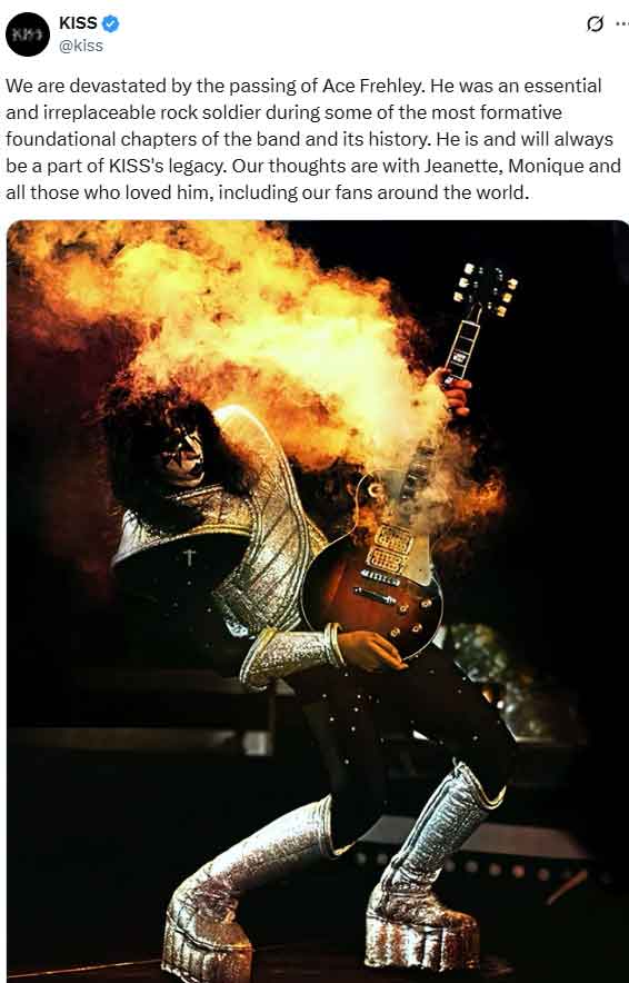 Ace Frehley still alive? Why some people are rejecting his death