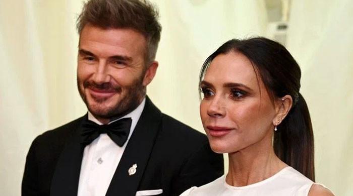 David Beckham celebrates wife Victoria's Netflix documentary in New York