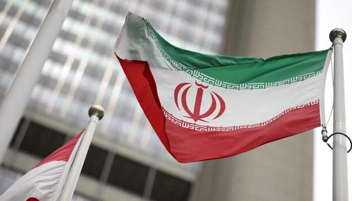 Iranian flag flies in front of the UN office building, housing IAEA headquarters, in Vienna, Austria, May 24, 2021.— Reuters