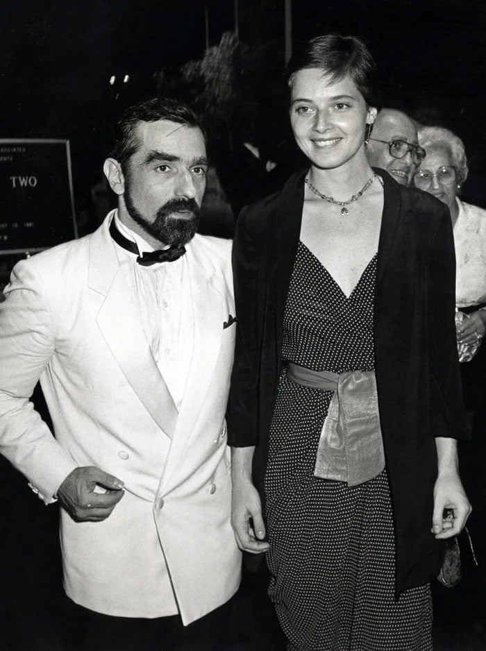 Martin Scorsese and Isabella Rossellini
