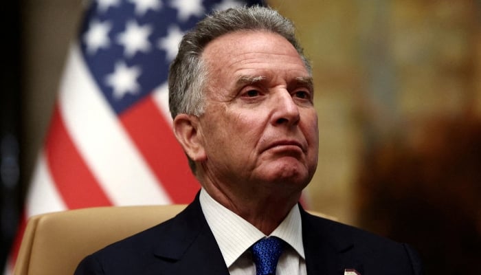 US Middle East envoy Steve Witkoff attends an interview at Diriyah Palace in Riyadh, Saudi Arabia, February 18, 2025. — Reuters