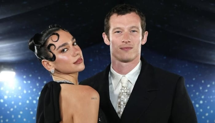 Photo: Callum Turner shares approach to long distance bond with Dua Lipa