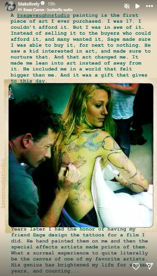 Blake Lively opens up about her first-ever art purchase at 17