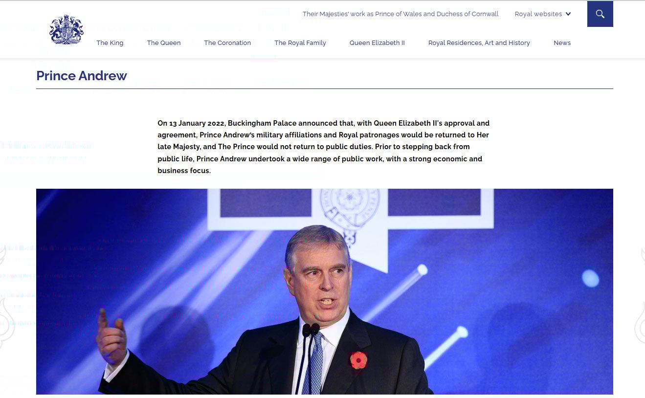Source: Royal Family website