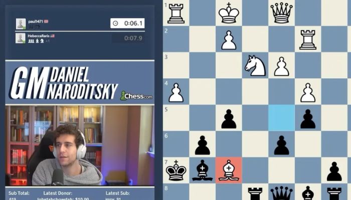 Chess world mourns Daniel Naroditsky, grandmaster who demystified board