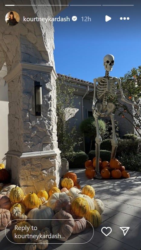 Kourtney Kardashian previously declared herself Queen of Halloween