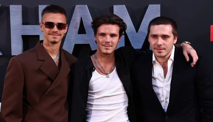 Photo: Brooklyn Beckham not on speaking terms with Romeo and Cruz amid ongoing family feud