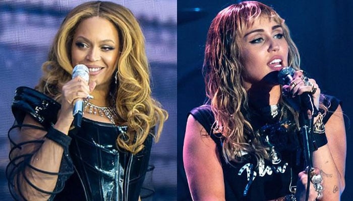 Miley Cyrus shows off special gift from Beyoncé