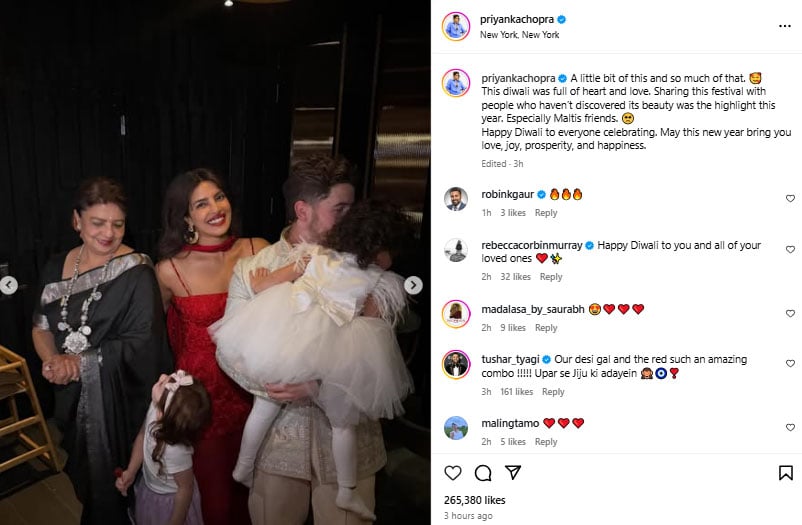 Priyanka Chopra melts hearts rare family moments with Nick Jonas, Malti
