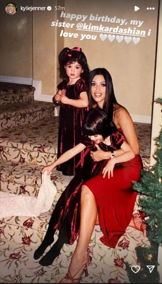 Kylie Jenner pens gushing note for sister Kim Kardashian on her special day