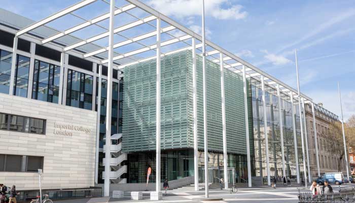 An outside view of the Imperial College London building. — Imperial College London website