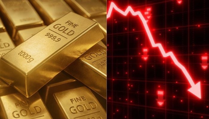 Gold crashes 5.7%, Bitcoin hits $114,000 in stark divergence