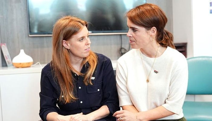 The reaction of Prince Andrew’s daughters Princesses Beatrice and Eugenie comes out