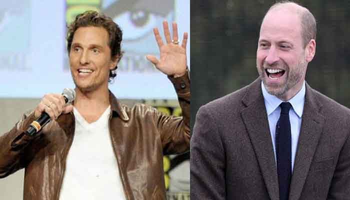 Matthew McConaughey lends his voice to support Prince William