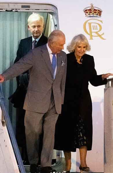 King Charles, Queen Camilla land in Italy with hopes to shift focus from Andrew scandal