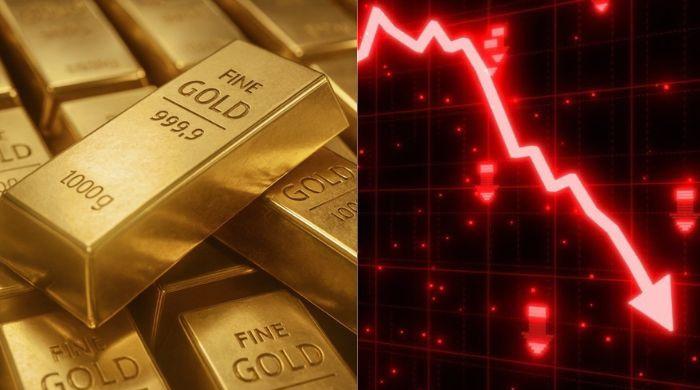 Gold crashes 5.7%, Bitcoin hits 4,000 in stark divergence