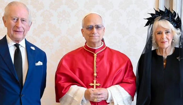 The Pope hands new title to King Charles, Queen Camilla