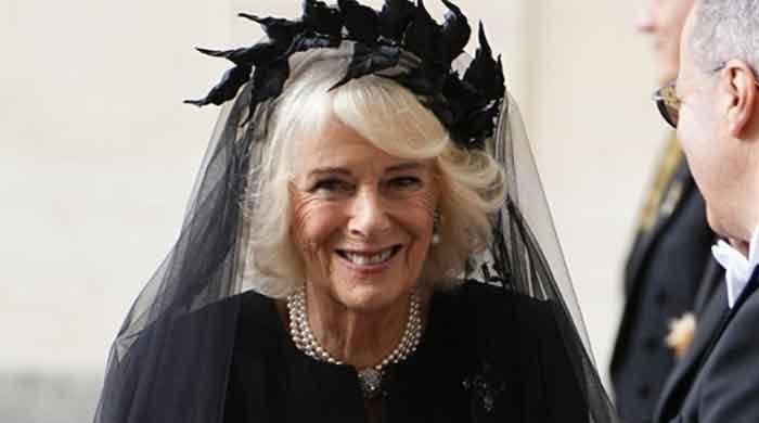 Queen Camilla mocked over 'Halloween look' during Vatican visit