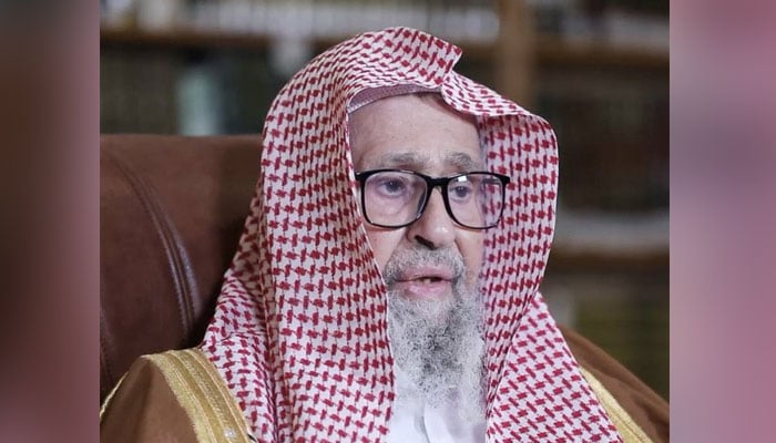Saudi Arabia’s newly appointed Grand Mufti Sheikh Saleh bin Fawzan bin Abdullah Al-Fawzan in a file photo. — X @HaramainInfo