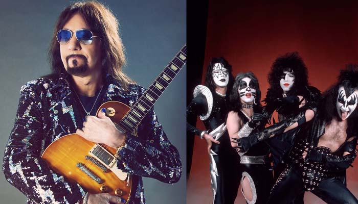 KISS members reunite for late guitarist Ace Frehley