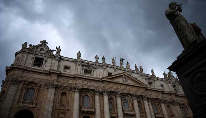 A view of the statue of Saint Peter and St. Peters Basilica on the day of a weekly general audience, at the Vatican, September 24, 2025. — Reuters