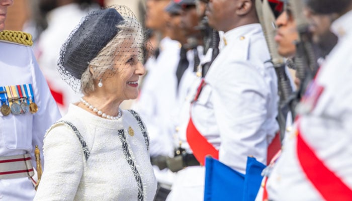 Buckingham Palace shows off the Duchess of Gloucester at Bermuda