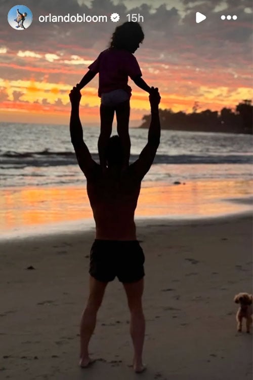 Orlando Bloom shares rare glimpe with daughter Daisy