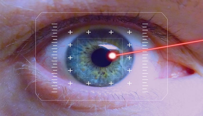 A representational image shows human eye being treated electronically. — Pixabay/file