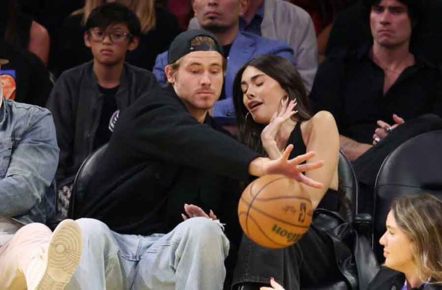 Madison Beer stuns at Lakers game with Justin Herbert, sparks Taylor Swift–Travis Kelce comparisons