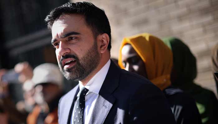 Democratic candidate for New York City Mayor Zohran Mamdani makes a statement outside the Islamic Cultural Center of the Bronx in New York City, US, October 24, 2025. — Reuters