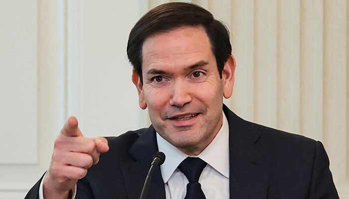 US Secretary of State Marco Rubio gestures as he speaks during a roundtable at the White House in Washington, DC, US, October 8, 2025. — Reuters