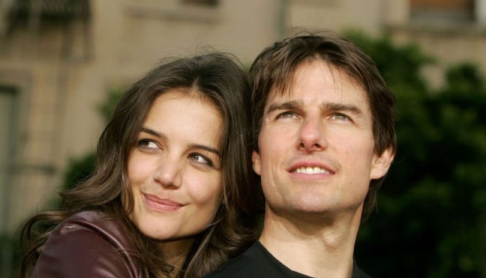 Photo: Tom Cruise with Katie Holmes