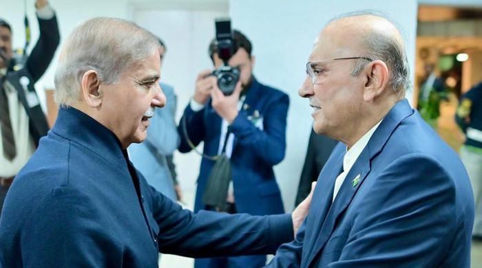 President Zardari, PM Shehbaz ‘discuss AJK govt formation’ President Zardari, PM Shehbaz ‘discuss AJK govt formation’