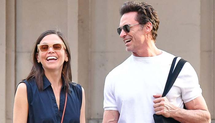 Hugh Jackman, Sutton Foster make red carpet debut post Deborra-Lee Furness divorce